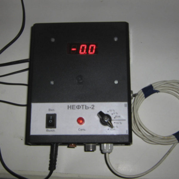 Электронный измеритель влажности нефтепродуктов “Нефть-2”